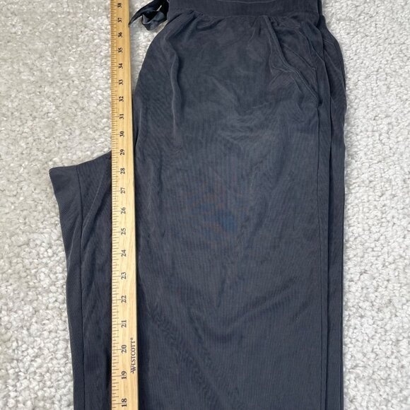 Victoria's Secret Ribbed Pajama Jogger Pants Charcoal Gray - Picture 9 of 10